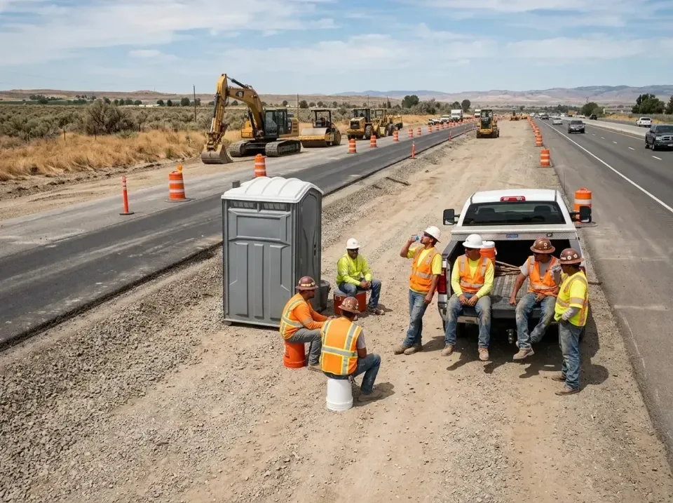highway-road-construction-crew-007 — frequently asked questions, Porta Potty and Restroom Rentals in Stuttgart, AR
